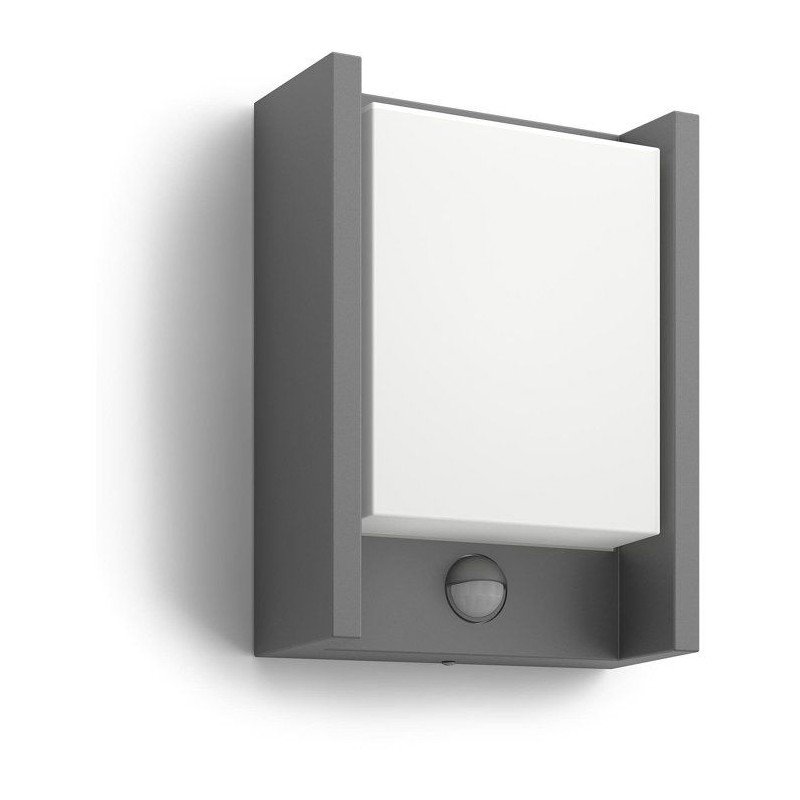 Applique murale - PHILIPS - Arbour IR - 4000K - Anthracite - IP44