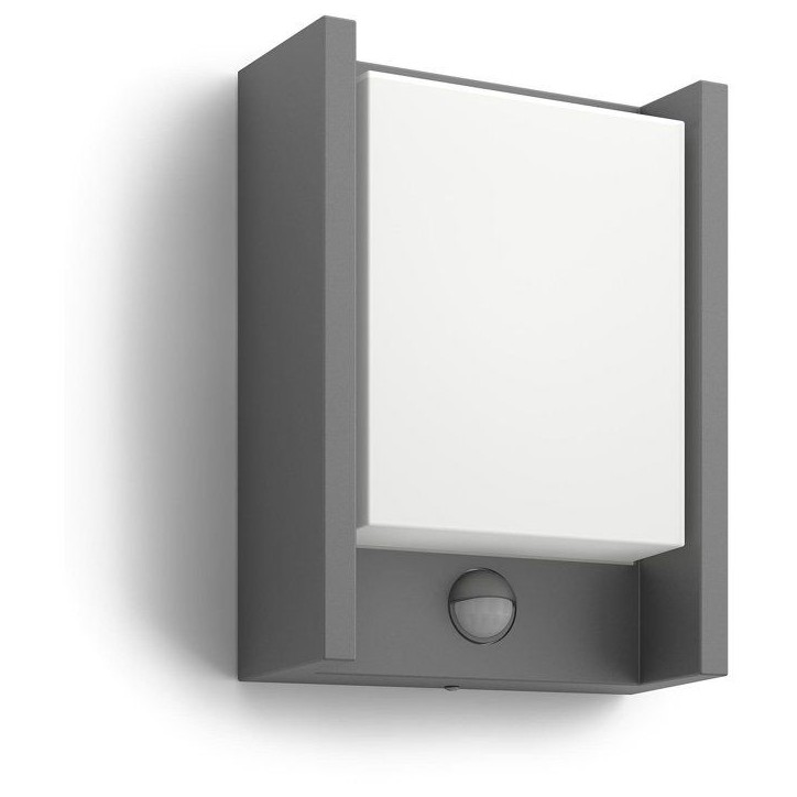 Applique murale - PHILIPS - Arbour IR - 4000K - Anthracite - IP44 Applique murale - PHILIPS - Arbour IR - 4000K - Anthracite - IP44