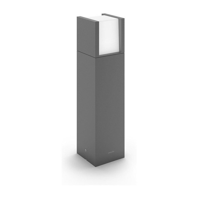 Lampe sur pied - PHILIPS - Arbour - 4000K - Anthracite - 1x6 W - IP44