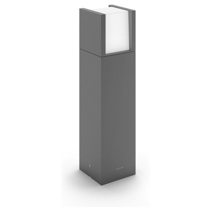 Lampe sur pied - PHILIPS - Arbour - 4000K - Anthracite - 1x6 W - IP44 Lampe sur pied - PHILIPS - Arbour - 4000K - Anthracite - 1x6 W - IP44