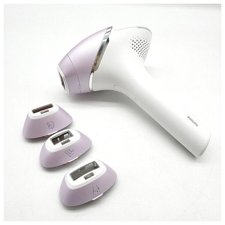 Epilateur a lumiere pulsée - PHILIPS - Lumea IPL 8000 - Technologie SenseIQ - Capteur SmartSkin - 4 embouts ergonomiques Epilateur a lumiere pulsée - PHILIPS - Lumea IPL 8000 - Technologie SenseIQ - Capteur SmartSkin - 4 embouts ergonomiques