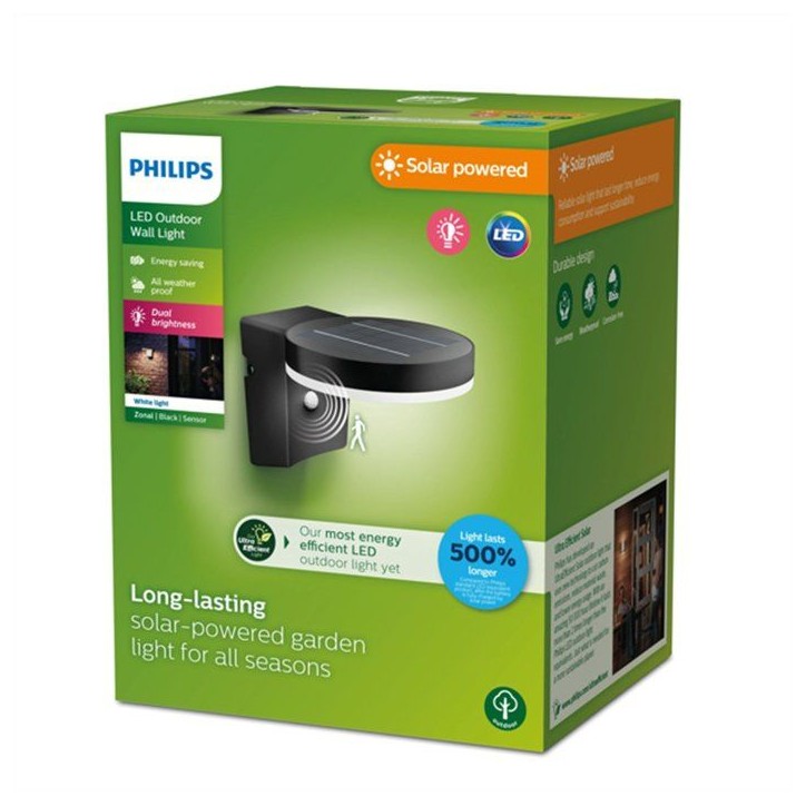 Applique murale - PHILIPS - Zonale - Solaire ronde - Ultra efficace Applique murale - PHILIPS - Zonale - Solaire ronde - Ultra efficace