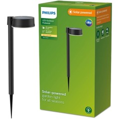 Borne lumineuse extérieure - PHILIPS - Vynce - Montage a broche ronde