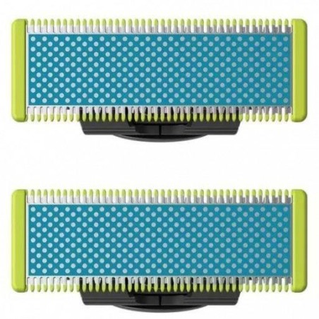 Lames de Rechange - PHILIPS - QP225/50 OneBlade - Compatibles Tous Manches, Anti-Friction, 4 Mois d'Utilisation, Étanches