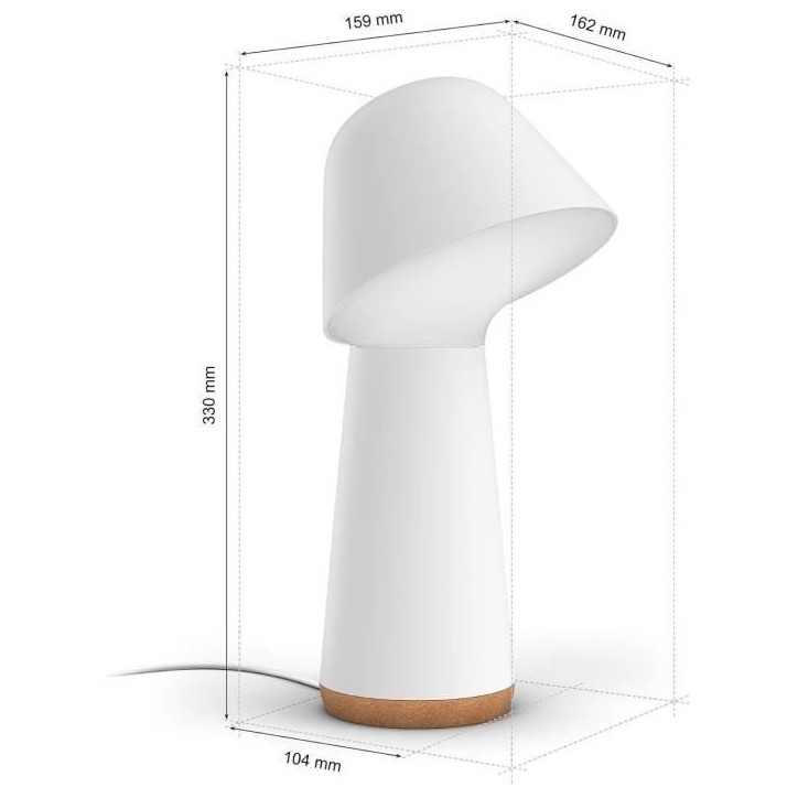 PHILIPS lampe connectée hue w