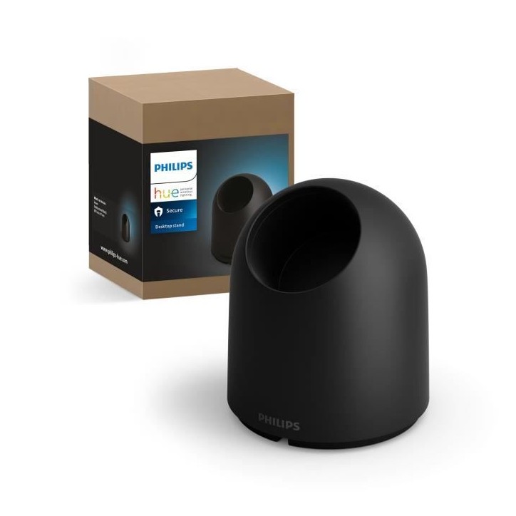 Support de table pour caméra intérieure - Philips Hue - Secure - Noir