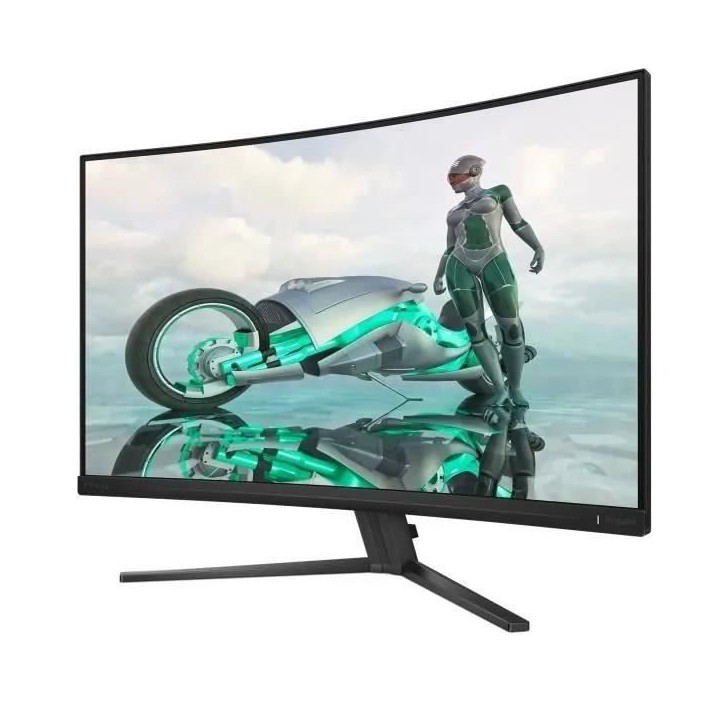 Ecran PC Gamer Incurvé - PHILIPS - 32 - QHD - 180Hz - Dalle Fast VA - 0,5ms - 32M2C3500L