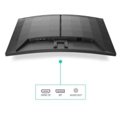 Ecran PC Gamer Incurvé - PHILIPS - 32 - QHD - 180Hz - Dalle Fast VA -