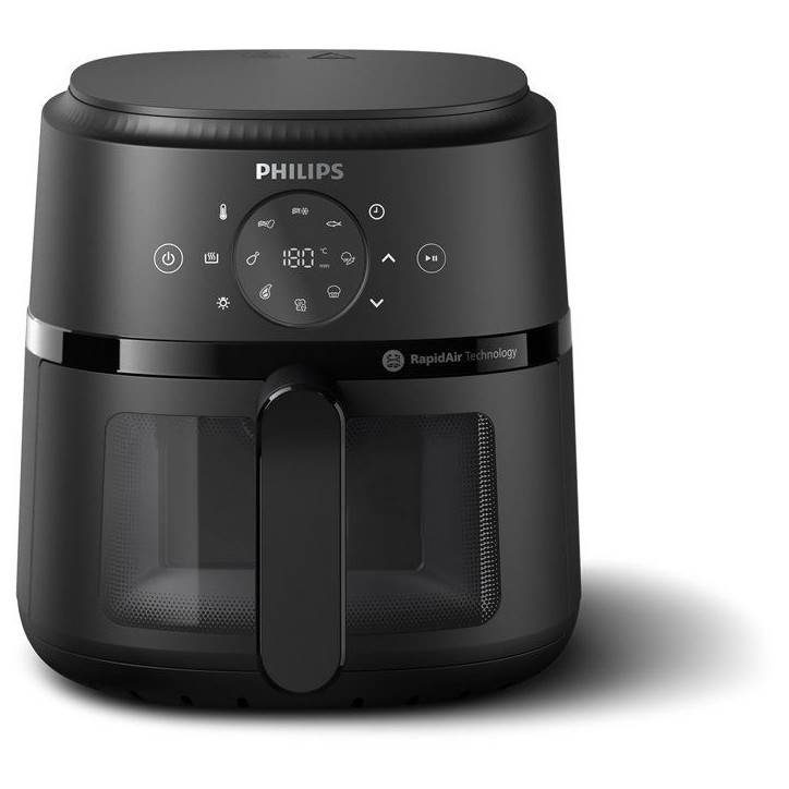 Friteuse sans huile - PHILIPS - NA210/00 - Airfryer Série 2000 - Capacité 3,2 L - 13 modes de cuisson - 1300 W - Noir Friteuse sans huile - PHILIPS - NA210/00 - Airfryer Série 2000 - Capacité 3,2 L - 13 modes de cuisson - 1300 W - Noir
