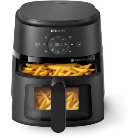 Friteuse sans huile - PHILIPS - NA210/00 - Airfryer Série 2000 - Capacité 3,2 L - 13 modes de cuisson - 1300 W - Noir