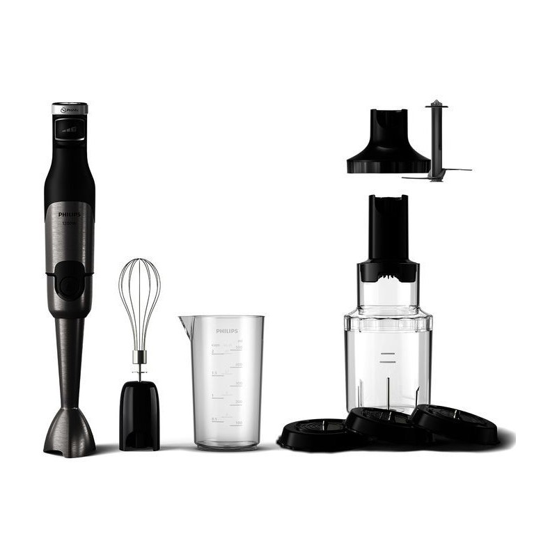 Mixeur plongeant - PHILIPS - HR2684/00 - ProMix Série 5000 - Métal/n