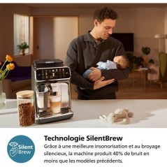 Machine a café expresso broyeur - PHILIPS - EP2339/40 - Série 2300 -
