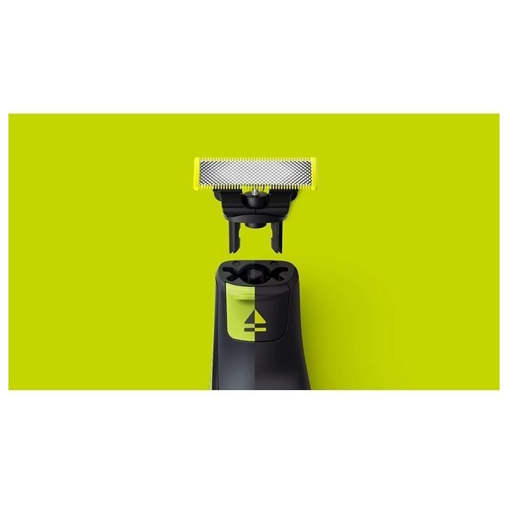 Lames de rechange - PHILIPS - OneBlade QP624/50 - Acier inoxydable - 2 lames - Protection peau