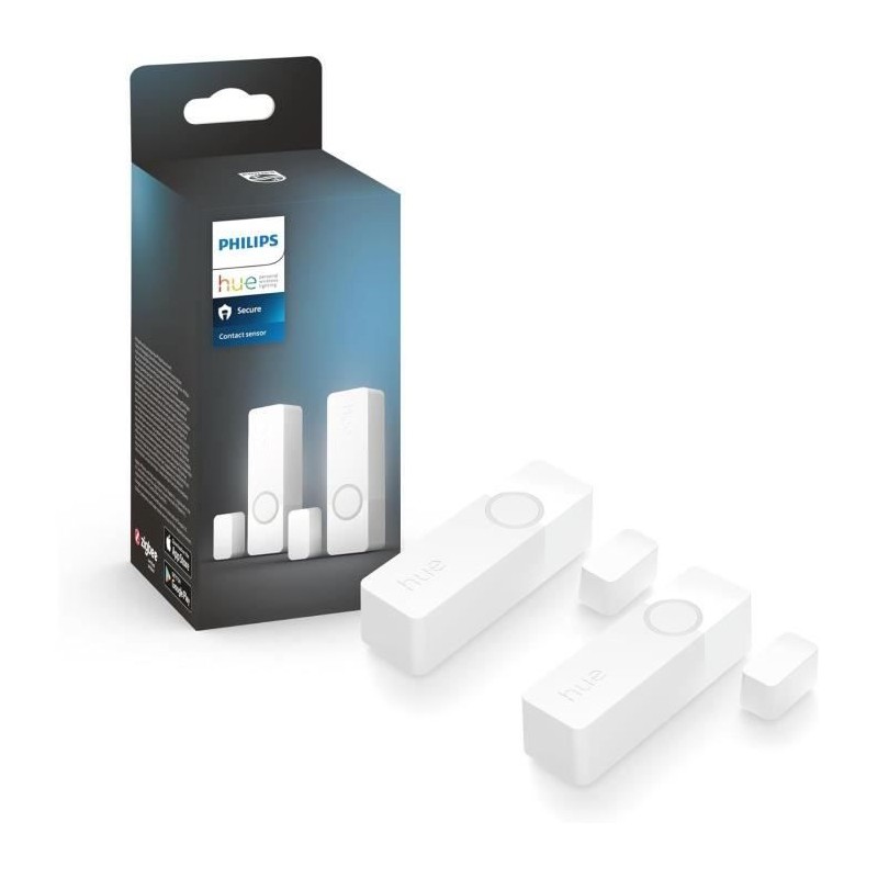 Capteurs de contact - Philips Hue - Secure - x 2 - Porte ou fenetre -