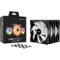 BE QUIET! - Light Wings LX - Ventilateur Boîtier - BL121 - 120 mm - PWM Triple - Pack