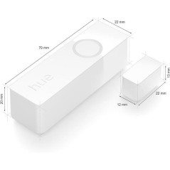 Capteurs de contact - Philips Hue - Secure - x 2 - Porte ou fenetre -