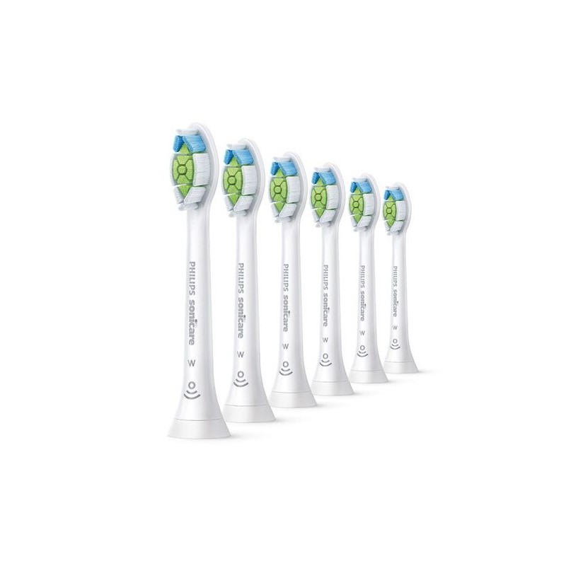 Brossette dentaire Philips Sonicare HX6066/87 Optimal White Lot de 6 T