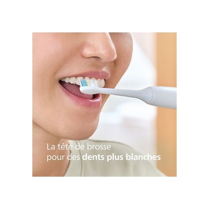 Brossette dentaire Philips Sonicare HX6066/87 Optimal White Lot de 6 Tetes de brosse a dents Brossette dentaire Philips Sonicare HX6066/87 Optimal White Lot de 6 Tetes de brosse a dents