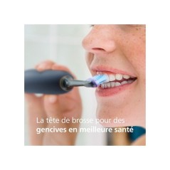 Lot de 4 tetes de brosse - PHILIPS - HX9054/88 - G3 Noire