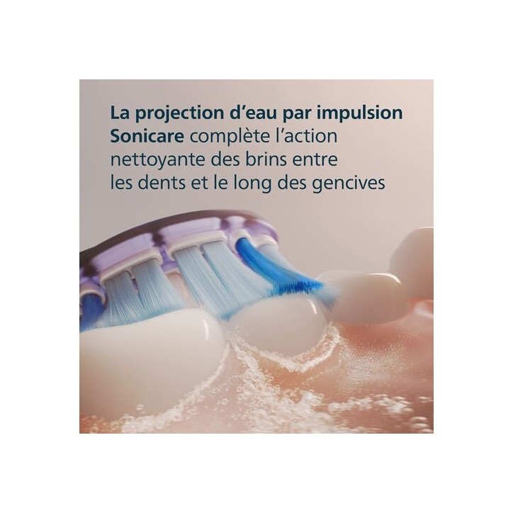 Lot de 4 tetes de brosse - PHILIPS - HX9054/88 - G3 Noire