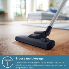 Aspirateur avec sac - PHILIPS - FC8289/09 - Série 2000 PowerGo - 900W