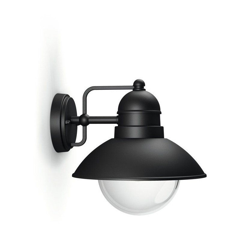 Lampe murale - PHILIPS - Hoverfly - Noir - IP44