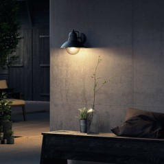 Lampe murale - PHILIPS - Hoverfly - Noir - IP44