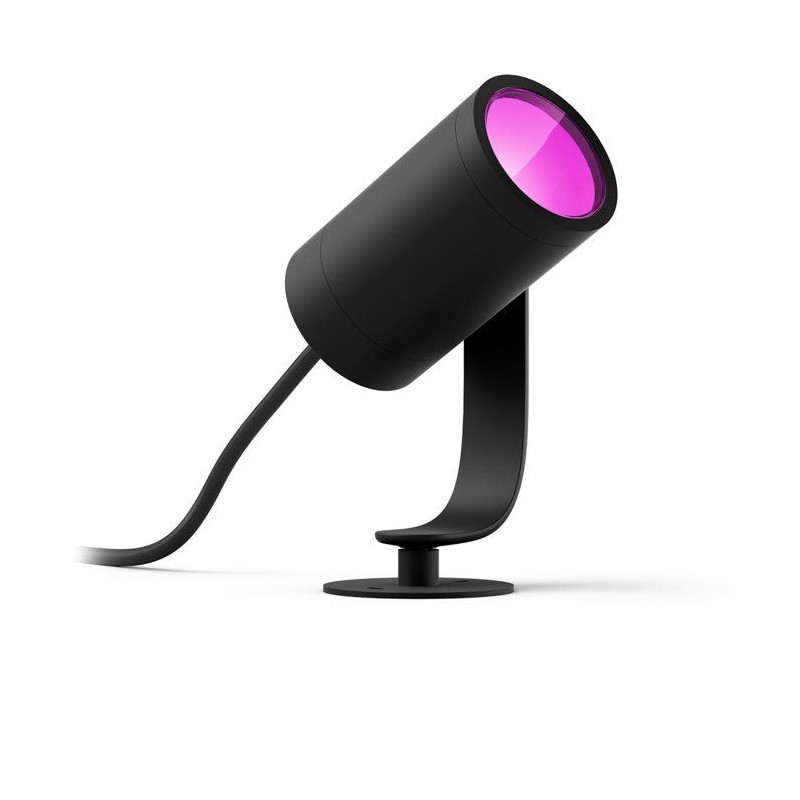 Projecteur de jardin - PHILIPS HUE - Lily - Lumiere blanche et coloré