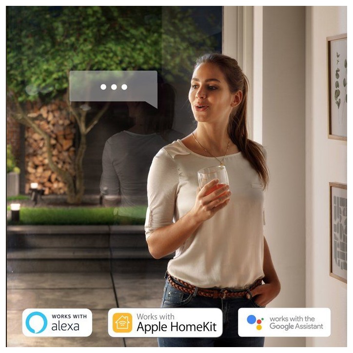 Applique murale - PHILIPS HUE - Impress - Lumiere blanche et colorée - Noir - Large - IP44 Applique murale - PHILIPS HUE - Impress - Lumiere blanche et colorée - Noir - Large - IP44