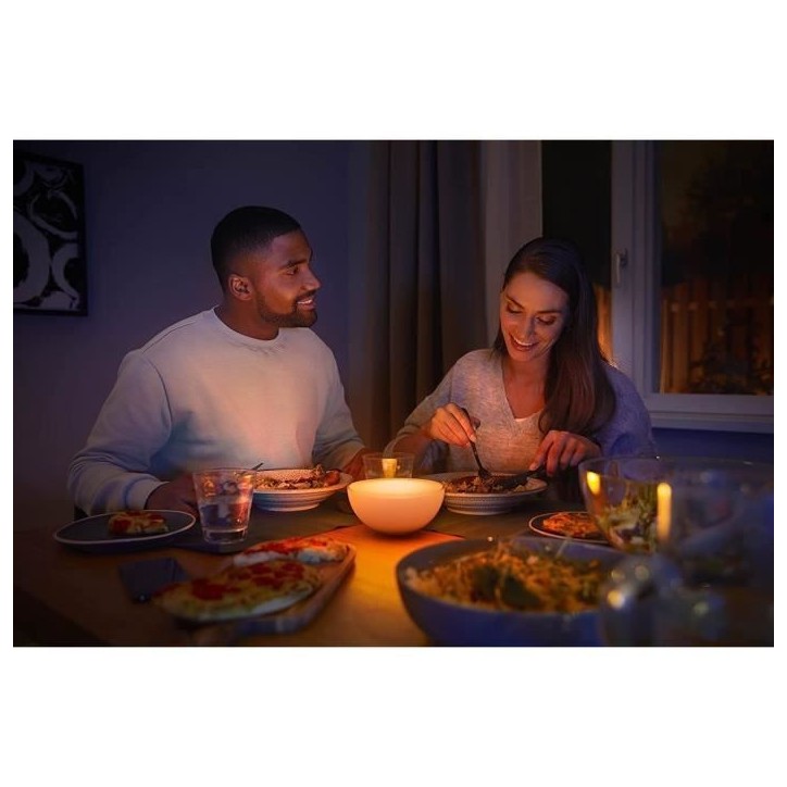 Lampe portable connectée Philips Hue Go White and Color - Compatible Bluetooth - Alexa, Google et Apple Homekit Lampe portable connectée Philips Hue Go White and Color - Compatible Bluetooth - Alexa, Google et Apple Homekit