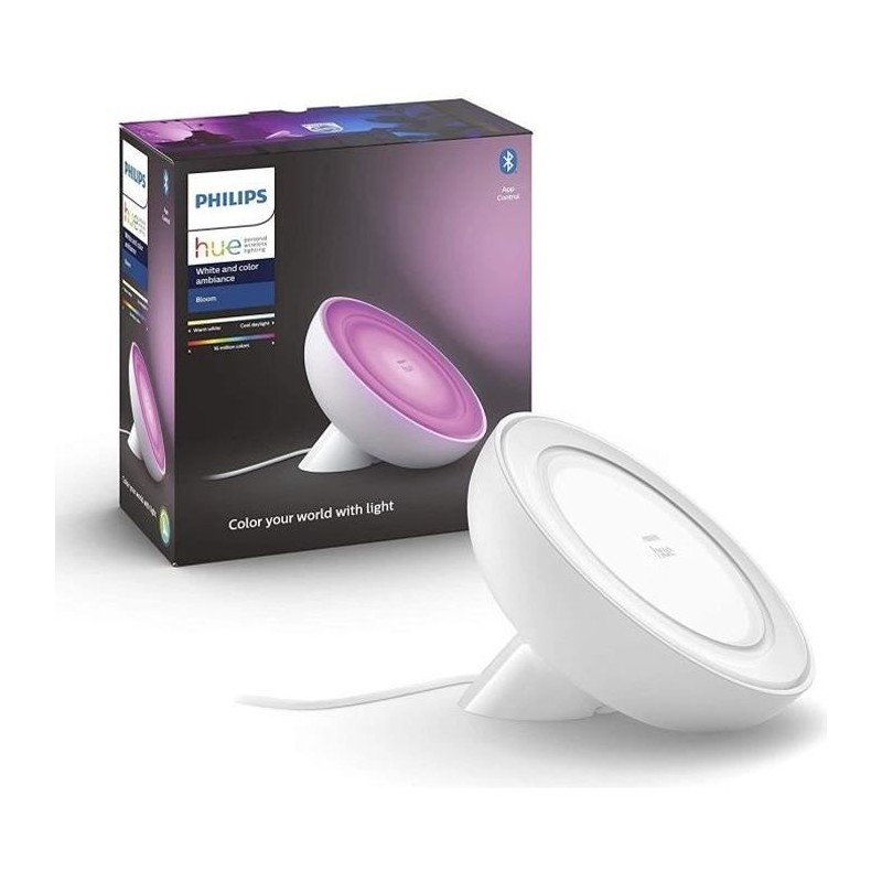 Philips Hue White & Color Ambiance, lampe Bloom, 4eme génération - B