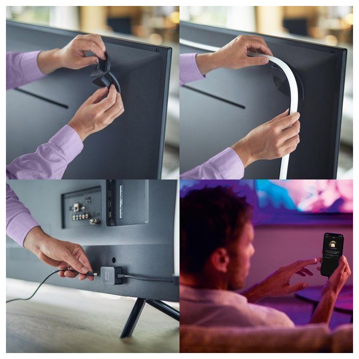 Ruban LED - PHILIPS HUE - Gradient - Pour PC Ruban LED - PHILIPS HUE - Gradient - Pour PC
