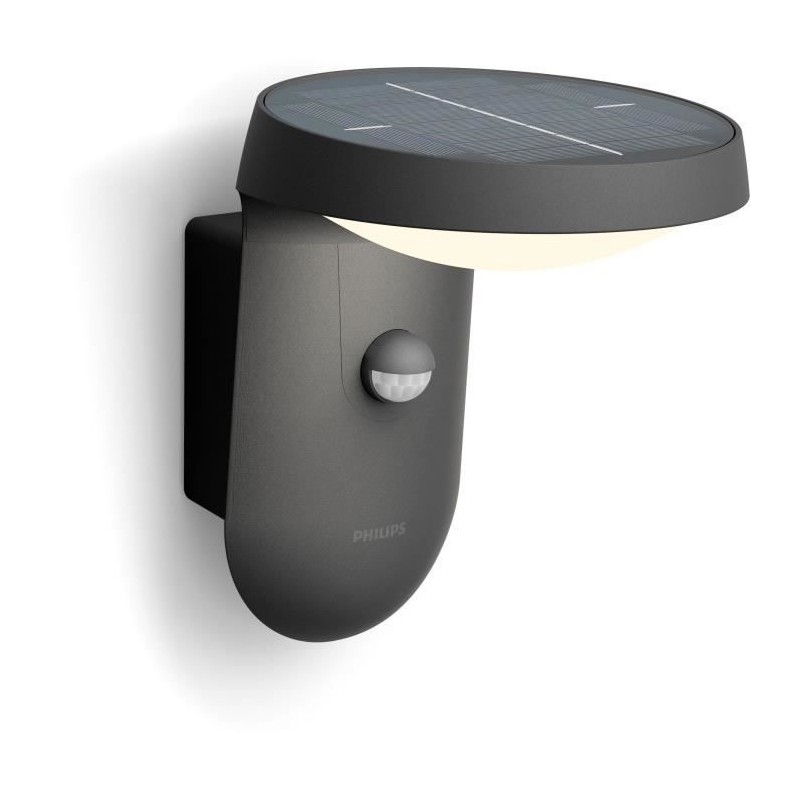 Applique murale - PHILIPS - Tyla - a énergie solaire - Anthracite - A