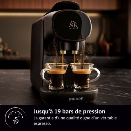 Cafetiere a capsules - PHILIPS L'OR BARISTA - LM9012/60 - machine a café Sublime - Noir
