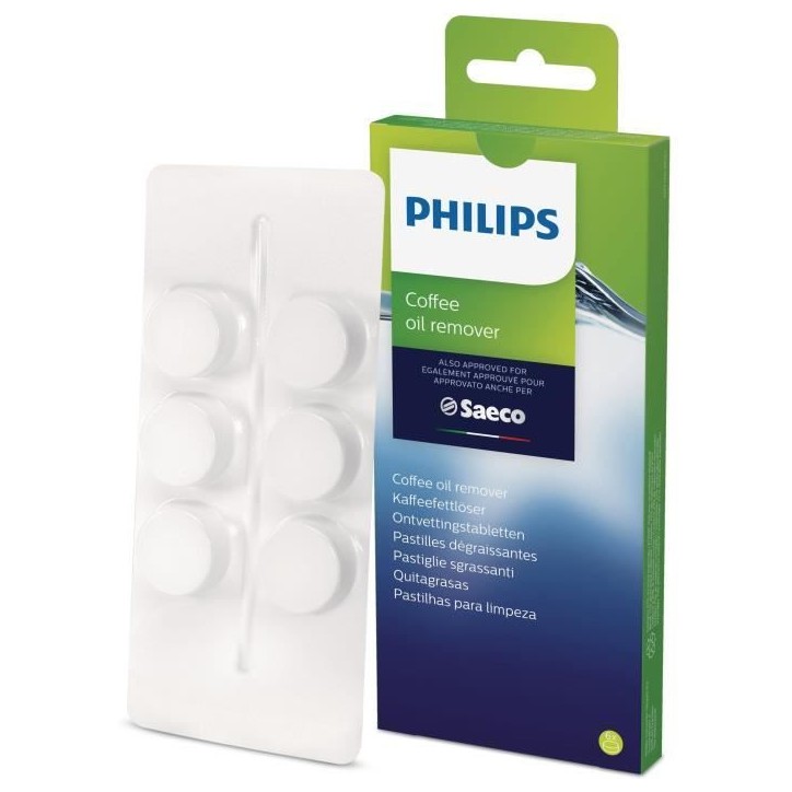 Pastille dégraissante - Philips - Saeco CA6704/10 - Pastilles x6 Pastille dégraissante - Philips - Saeco CA6704/10 - Pastilles x6