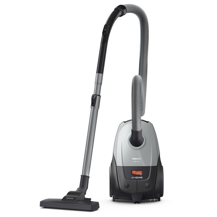 Aspirateur Traineau avec sac - PHILIPS XD2142/12? - Aspirateur Série 2000 filtre Hepa - 800 W - 77 dB - 3 L - Gris clair Aspirateur Traineau avec sac - PHILIPS XD2142/12? - Aspirateur Série 2000 filtre Hepa - 800 W - 77 dB - 3 L - Gris clair