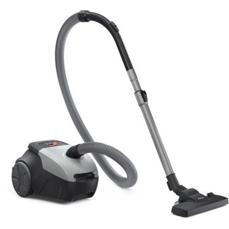 Aspirateur Traineau avec sac - PHILIPS XD2142/12? - Aspirateur Série 2000 filtre Hepa - 800 W - 77 dB - 3 L - Gris clair