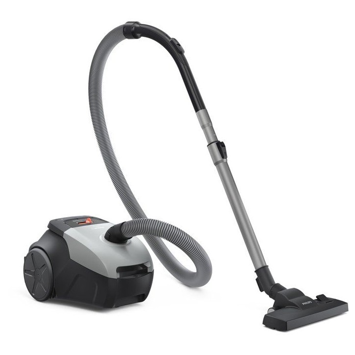 Aspirateur Traineau avec sac - PHILIPS XD2142/12? - Aspirateur Série 2000 filtre Hepa - 800 W - 77 dB - 3 L - Gris clair Aspirateur Traineau avec sac - PHILIPS XD2142/12? - Aspirateur Série 2000 filtre Hepa - 800 W - 77 dB - 3 L - Gris clair