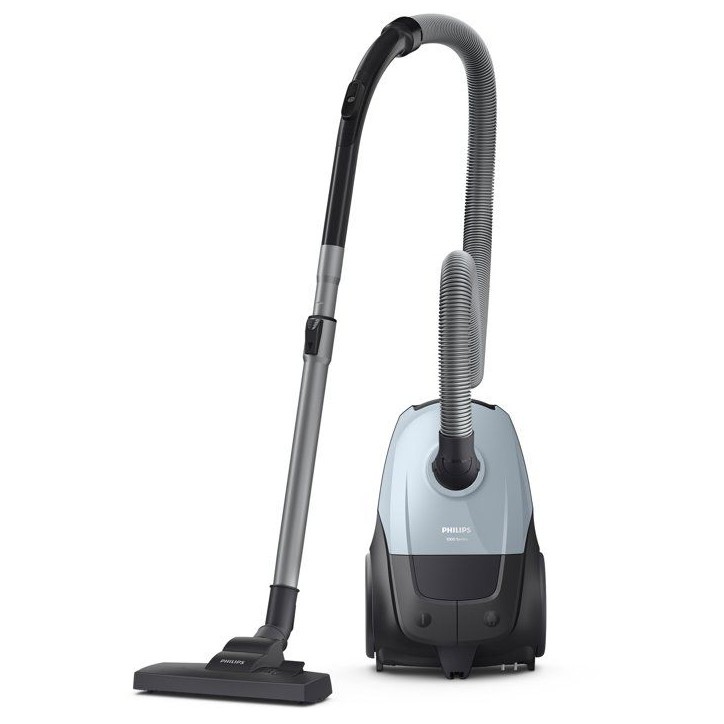 Aspirateur Traineau avec sac - PHILIPS XD1142/10? - Aspirateur Série 1000 - 750 W - 77 dB - 3 L - Bleu Gris Aspirateur Traineau avec sac - PHILIPS XD1142/10? - Aspirateur Série 1000 - 750 W - 77 dB - 3 L - Bleu Gris
