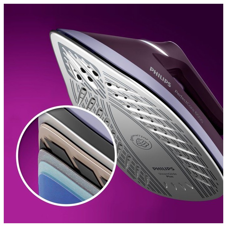Centrale Vapeur - PHILIPS - PSG6023/30? - Série 6000 - 6,5bars - 1,8L - Violet Centrale Vapeur - PHILIPS - PSG6023/30? - Série 6000 - 6,5bars - 1,8L - Violet