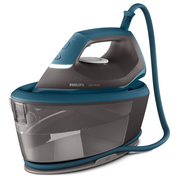 Centrale Vapeur - PHILIPS - PSG2001/80 - Série 2000 - 6bars - 1,4L - Gris/Bleu Centrale Vapeur - PHILIPS - PSG2001/80 - Série 2000 - 6bars - 1,4L - Gris/Bleu