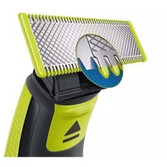 Lames de Rechange - PHILIPS - QP220/51 OneBlade - Acier Inoxydable, 4