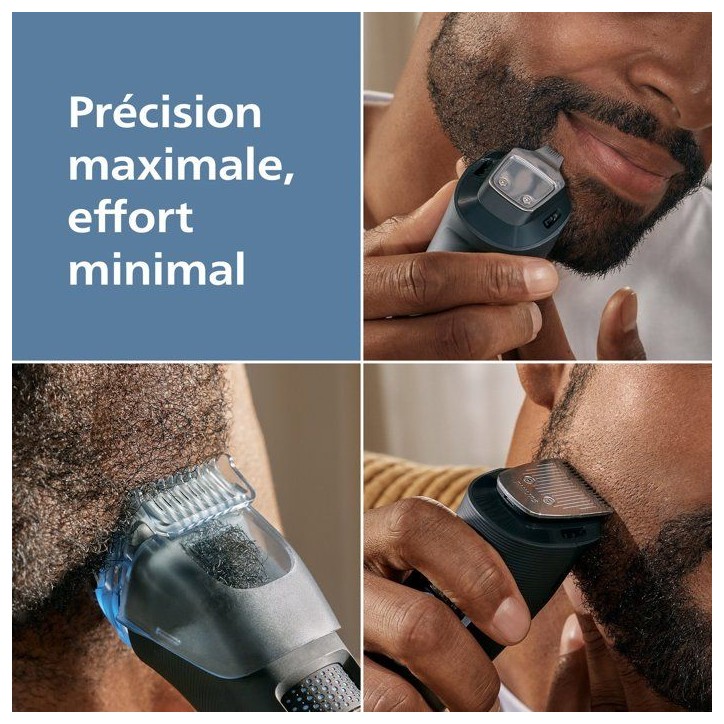 Tondeuse barbe précision - PHILIPS - Series 5000 BT5780/15 - Autonomie 1h40 - Sans fil - Noir Tondeuse barbe précision - PHILIPS - Series 5000 BT5780/15 - Autonomie 1h40 - Sans fil - Noir
