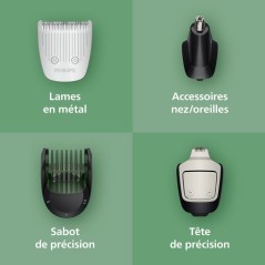 Tondeuse multifonction 11-en-1 étanche - PHILIPS - Series 5000 MG5941