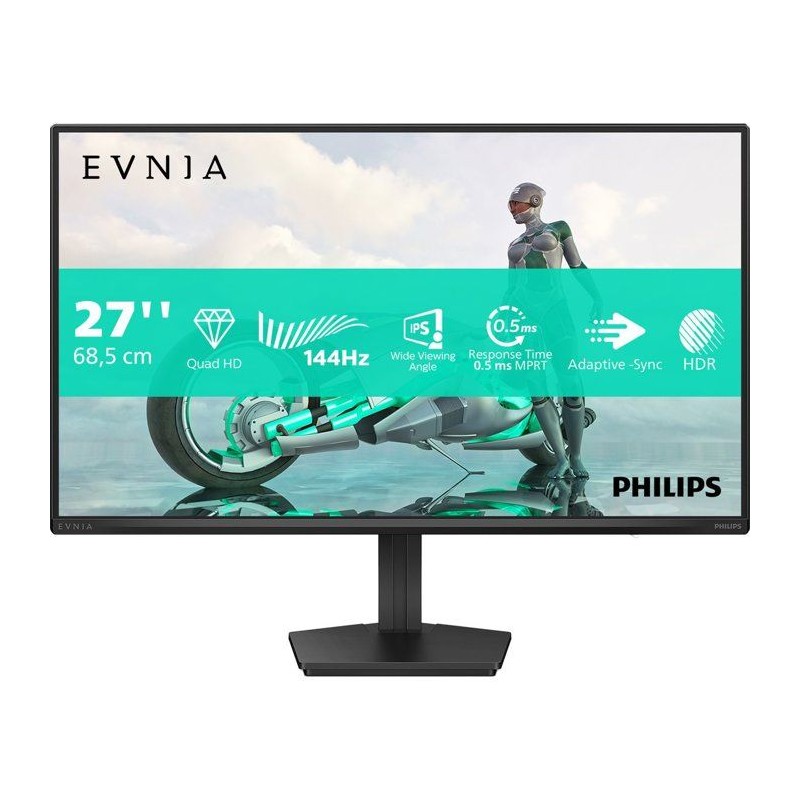 Ecran PC Gamer - PHILIPS - 27'' - QHD - 144Hz - Dalle IPS - 0,5ms - 27