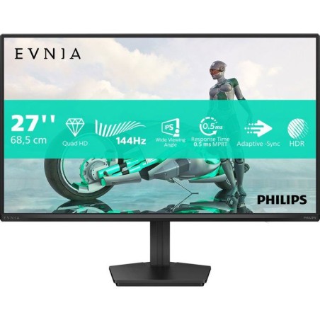 Ecran PC Gamer - PHILIPS - 27'' - QHD - 144Hz - Dalle IPS - 0,5ms - 27