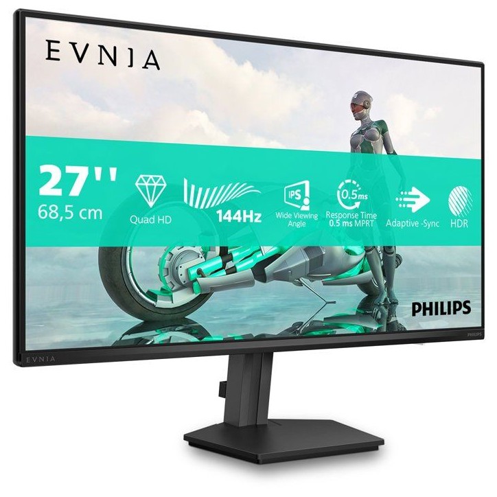 Ecran PC Gamer - PHILIPS - 27'' - QHD - 144Hz - Dalle IPS - 0,5ms - 27M2N3500NF/00 Ecran PC Gamer - PHILIPS - 27'' - QHD - 144Hz - Dalle IPS - 0,5ms - 27M2N3500NF/00