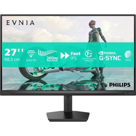 Ecran PC Gamer - PHILIPS - 27'' - QHD - 260Hz OC (240Hz natif) - Dalle