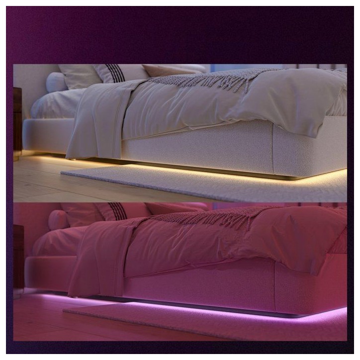 Ruban LED - Philips Hue - Flux - 4 m - Chromasync - Éclairage coloré et blanc naturel intense - 1200 lumens Ruban LED - Philips Hue - Flux - 4 m - Chromasync - Éclairage coloré et blanc naturel intense - 1200 lumens