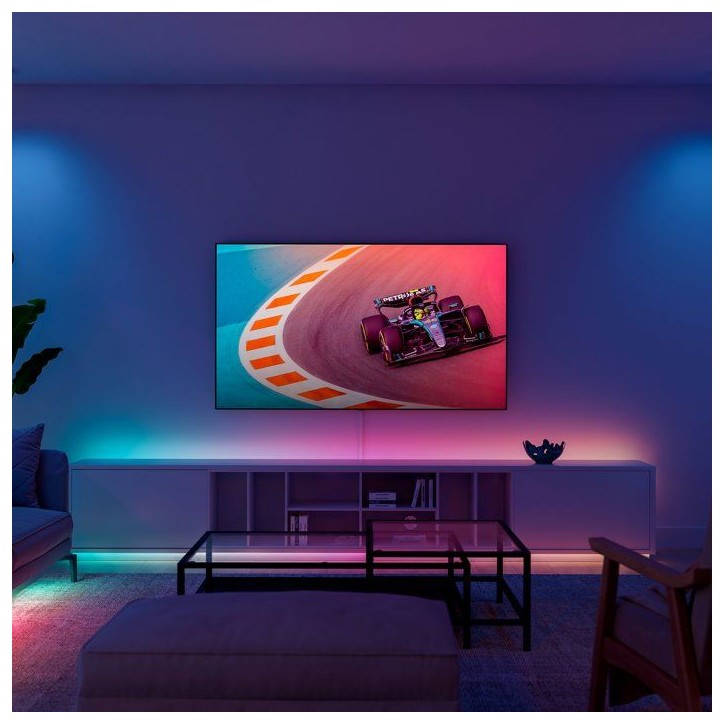 Ruban LED - Philips Hue - Essential - 5 m - Commande vocale Ruban LED - Philips Hue - Essential - 5 m - Commande vocale